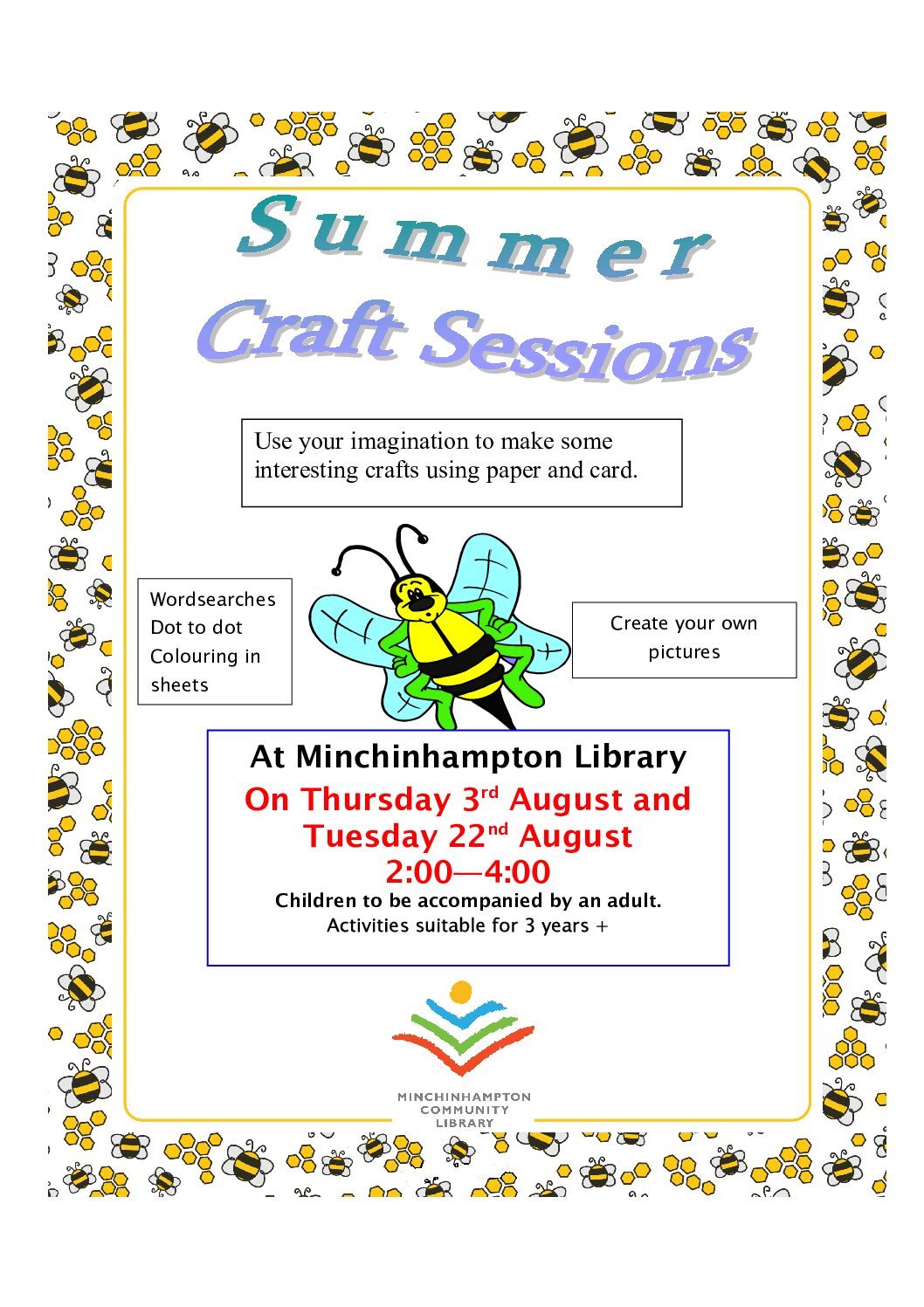 Children’s Summer Craft Sessions