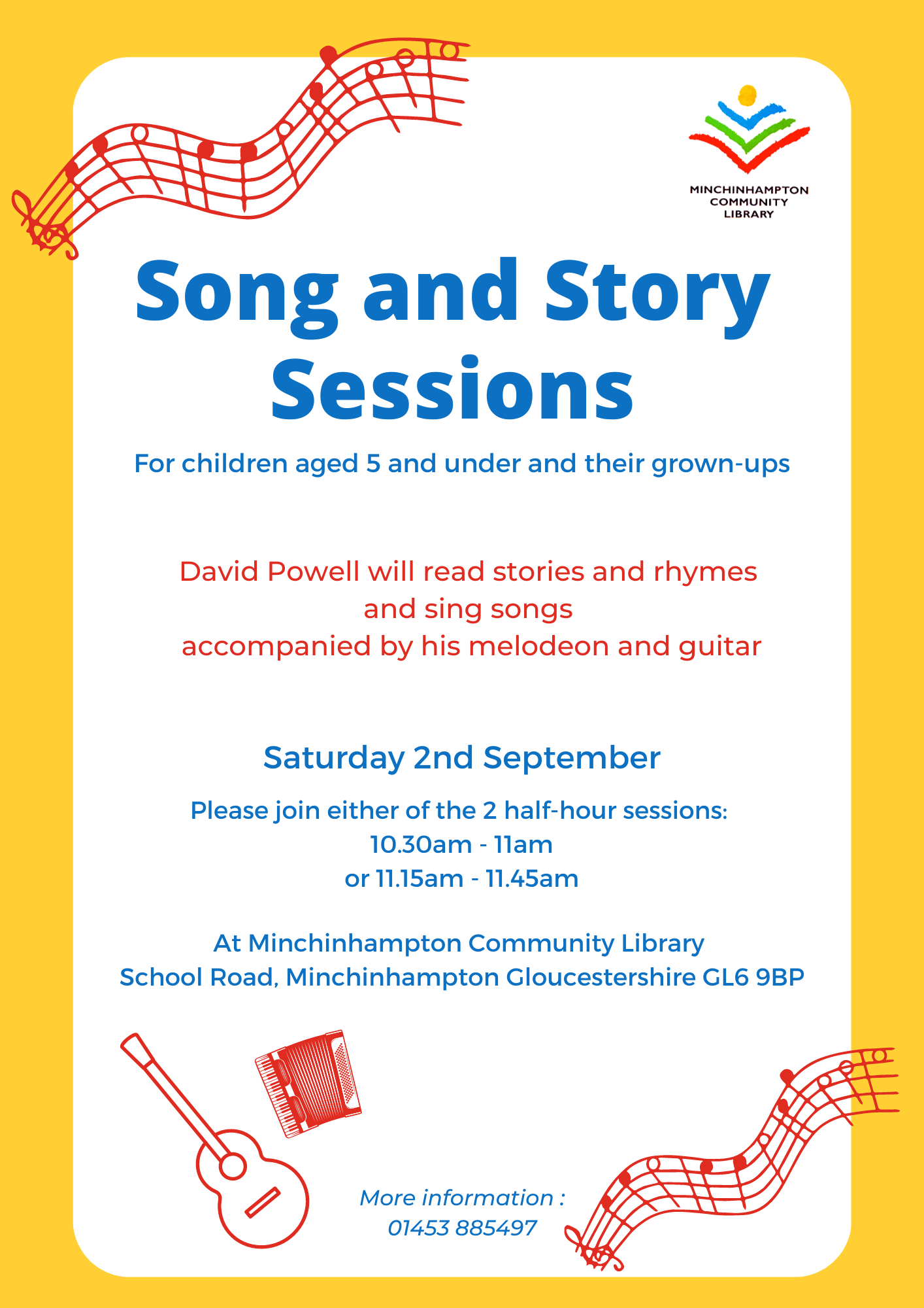 Song and Story Sessions