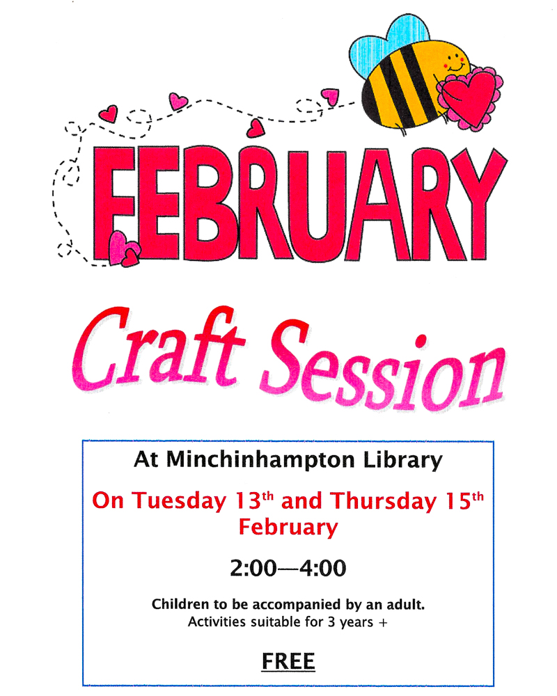 Children’s February Craft Sessions