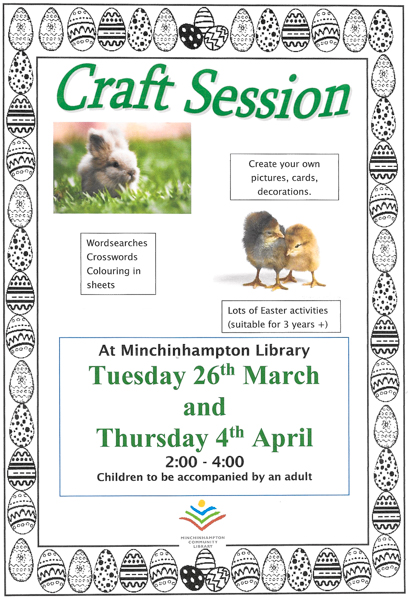 Children’s Easter Craft Sessions
