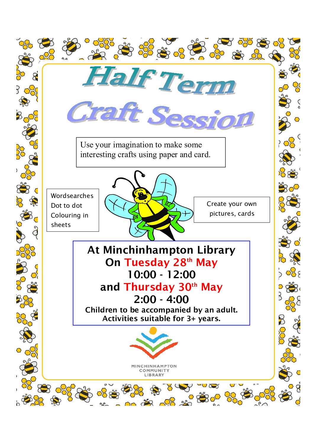Children’s Half-term Craft Sessions