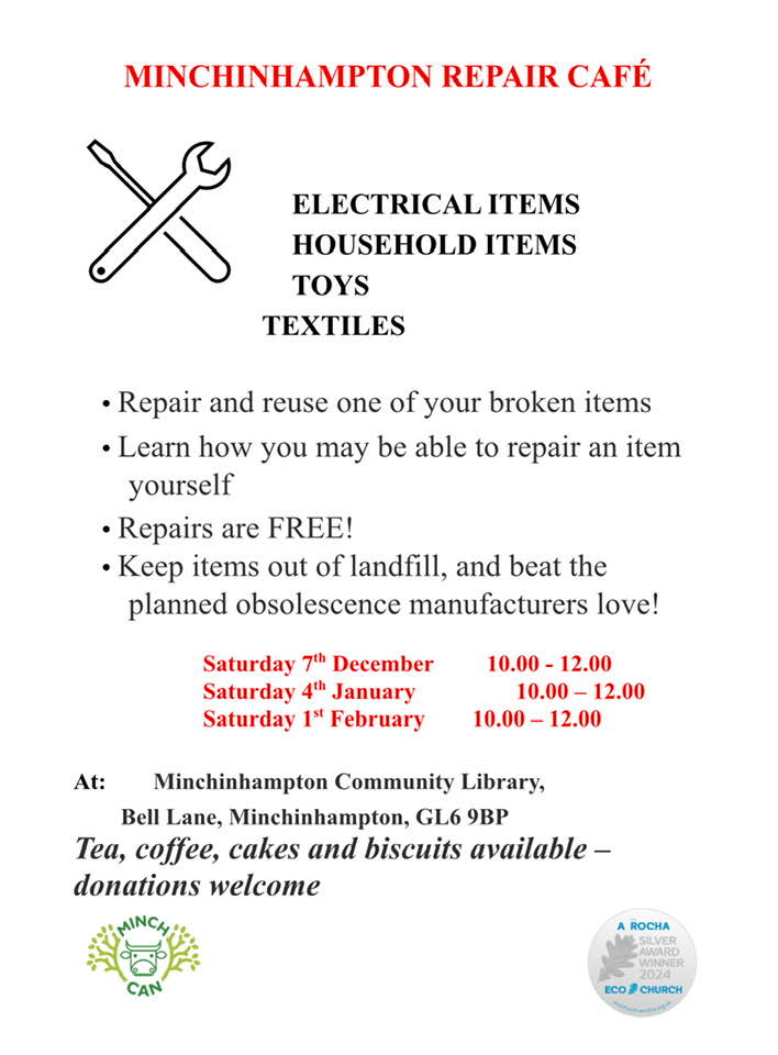 Repair Cafe on 4th Jan