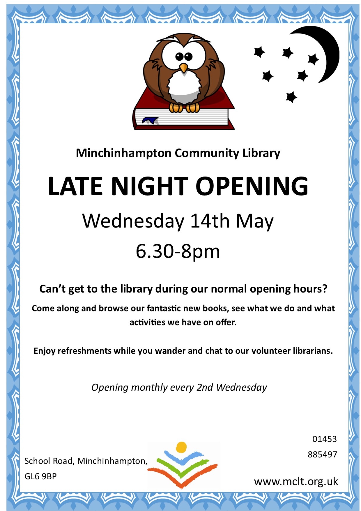Late night opening