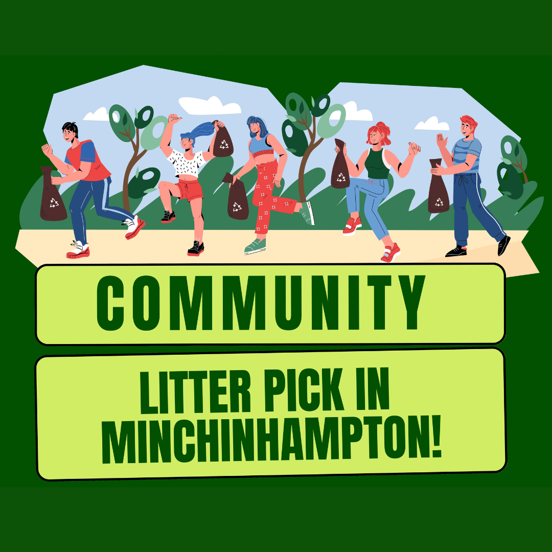 graphic of community litter pick